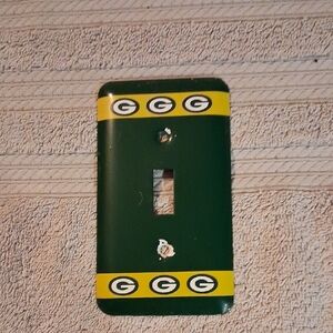 Green and Yellow Light Switch Cover
